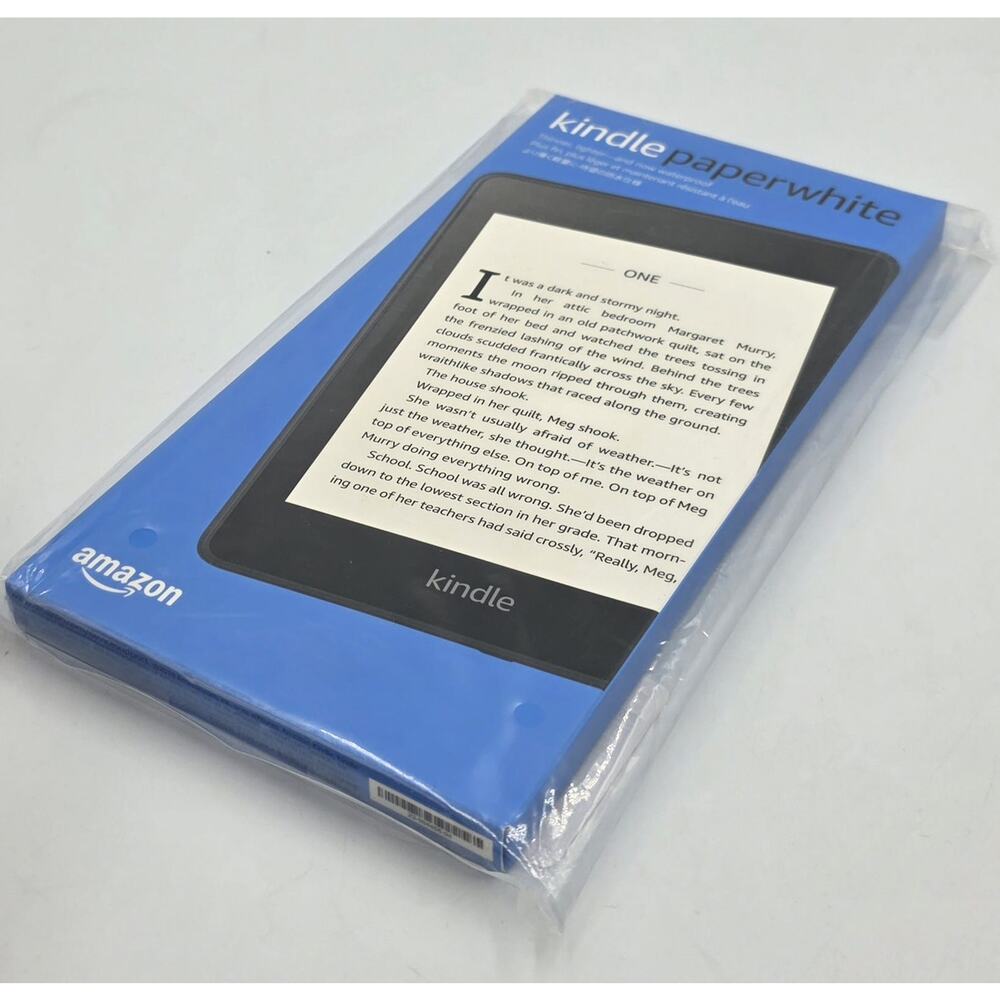 Kindle Paperwhite 10th Gen (2018) 8GB Waterproof WiFi NEW SEALED